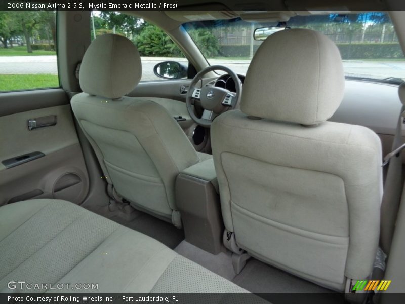 Mystic Emerald Metallic / Frost 2006 Nissan Altima 2.5 S