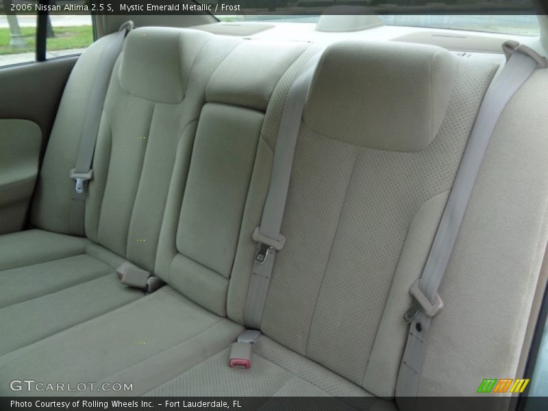 Mystic Emerald Metallic / Frost 2006 Nissan Altima 2.5 S