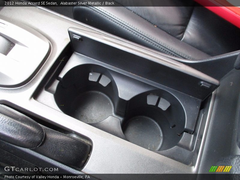 Alabaster Silver Metallic / Black 2012 Honda Accord SE Sedan