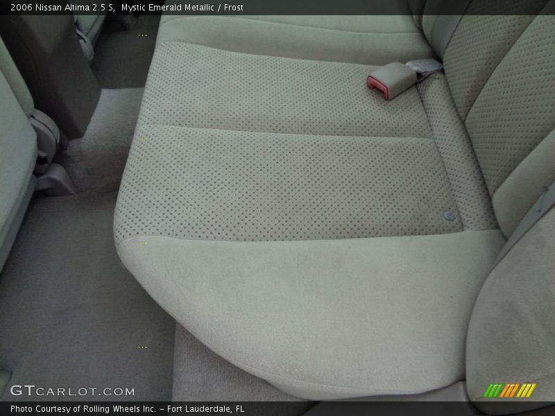 Mystic Emerald Metallic / Frost 2006 Nissan Altima 2.5 S