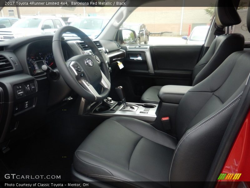 Barcelona Red Metallic / Black 2017 Toyota 4Runner Limited 4x4