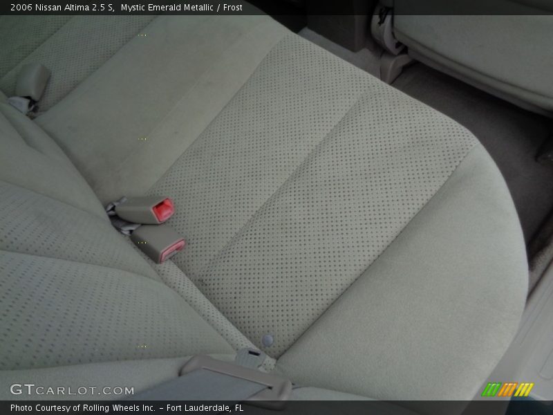Mystic Emerald Metallic / Frost 2006 Nissan Altima 2.5 S