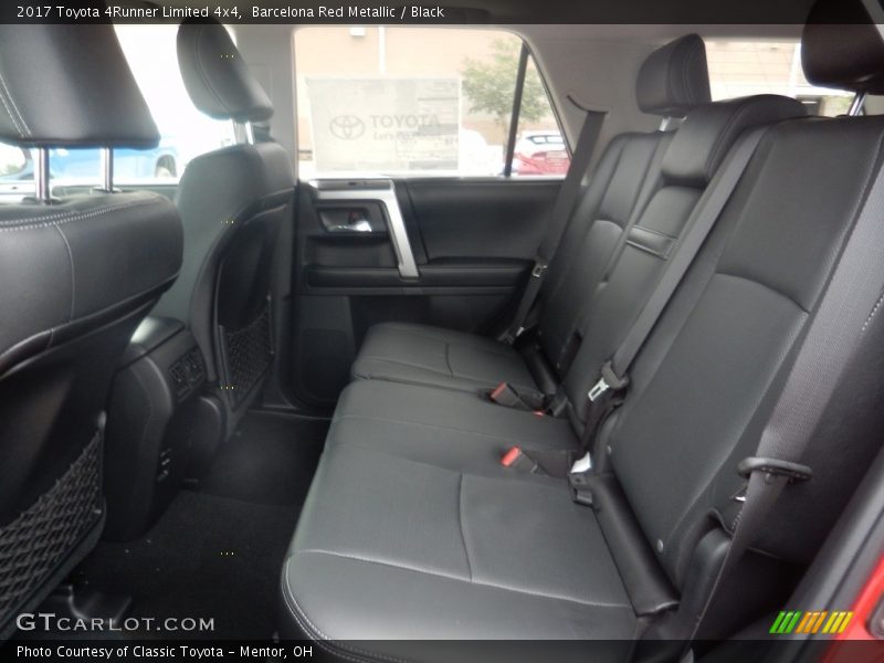 Barcelona Red Metallic / Black 2017 Toyota 4Runner Limited 4x4