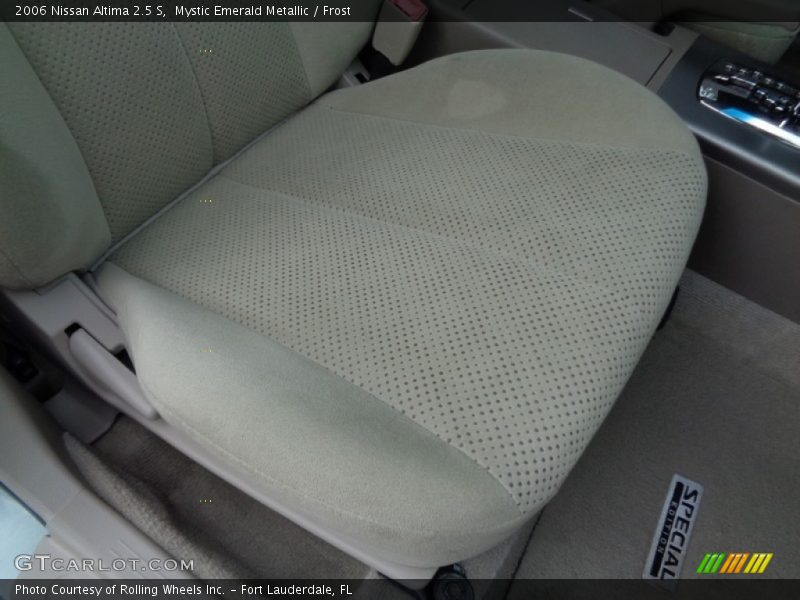 Mystic Emerald Metallic / Frost 2006 Nissan Altima 2.5 S