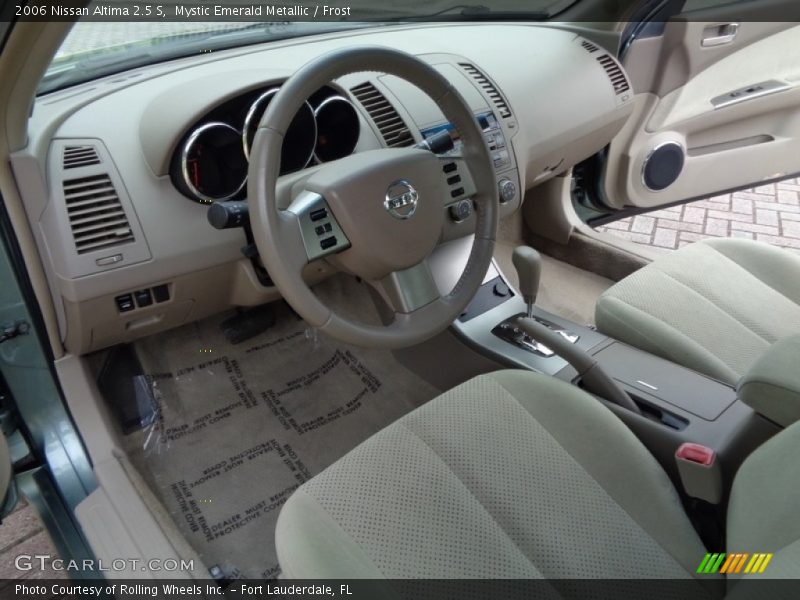 Mystic Emerald Metallic / Frost 2006 Nissan Altima 2.5 S