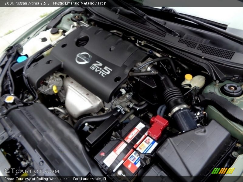 Mystic Emerald Metallic / Frost 2006 Nissan Altima 2.5 S