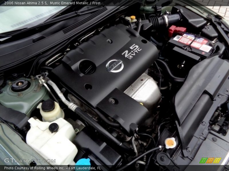 Mystic Emerald Metallic / Frost 2006 Nissan Altima 2.5 S