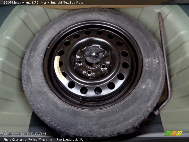Mystic Emerald Metallic / Frost 2006 Nissan Altima 2.5 S