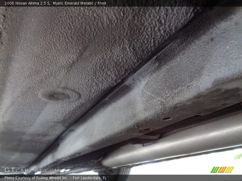 Mystic Emerald Metallic / Frost 2006 Nissan Altima 2.5 S