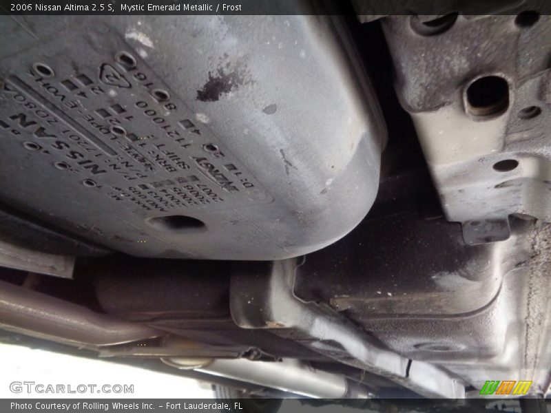 Mystic Emerald Metallic / Frost 2006 Nissan Altima 2.5 S