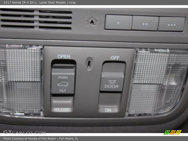 Lunar Silver Metallic / Gray 2017 Honda CR-V EX-L