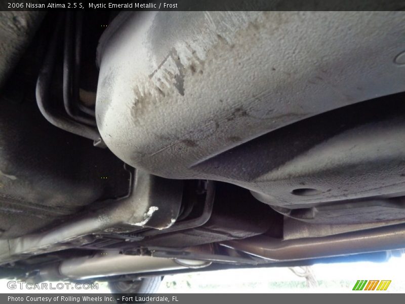 Mystic Emerald Metallic / Frost 2006 Nissan Altima 2.5 S