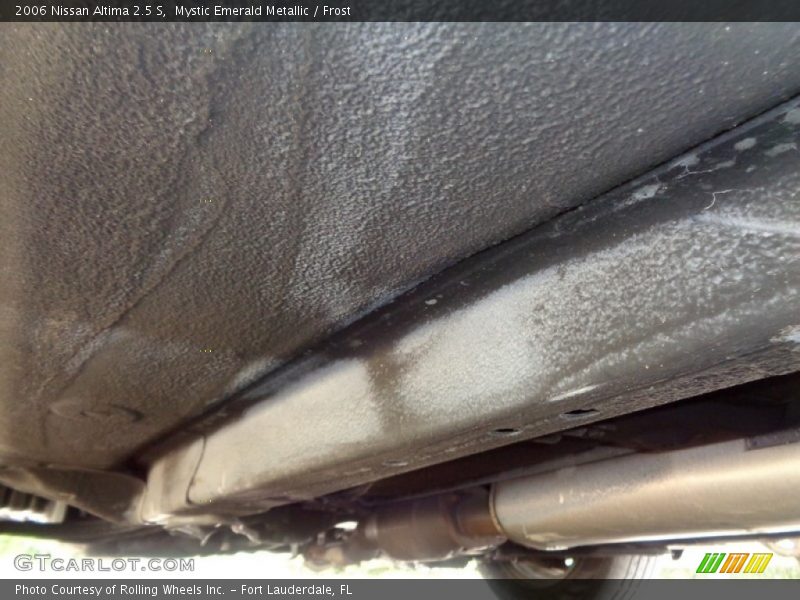 Mystic Emerald Metallic / Frost 2006 Nissan Altima 2.5 S