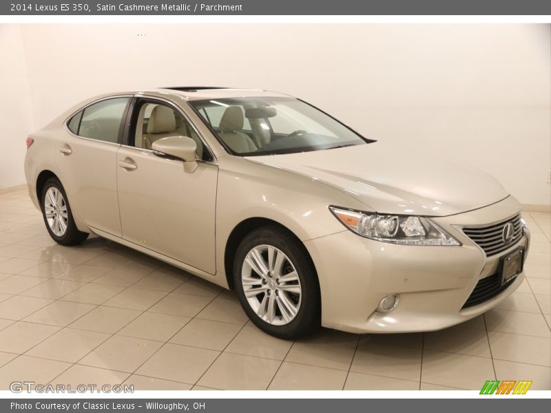 Satin Cashmere Metallic / Parchment 2014 Lexus ES 350