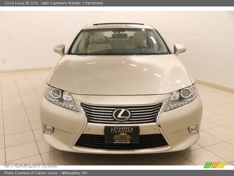 Satin Cashmere Metallic / Parchment 2014 Lexus ES 350