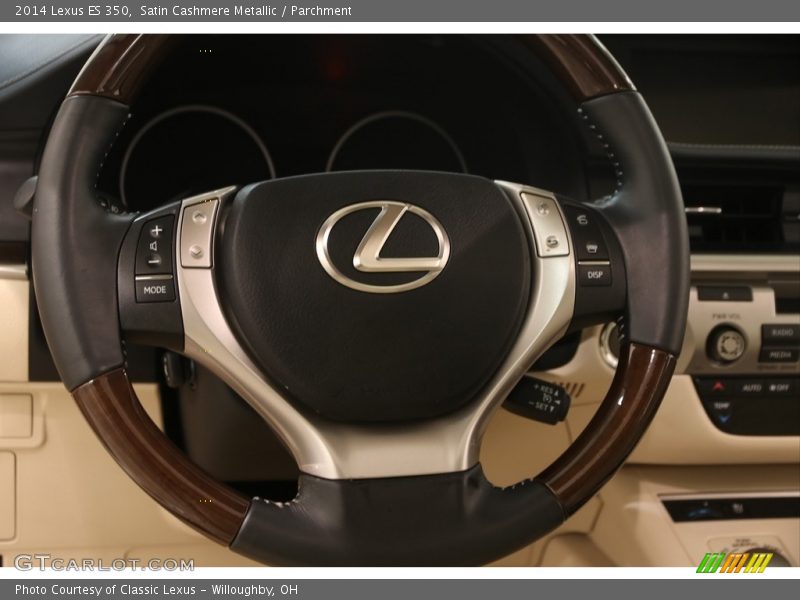 Satin Cashmere Metallic / Parchment 2014 Lexus ES 350