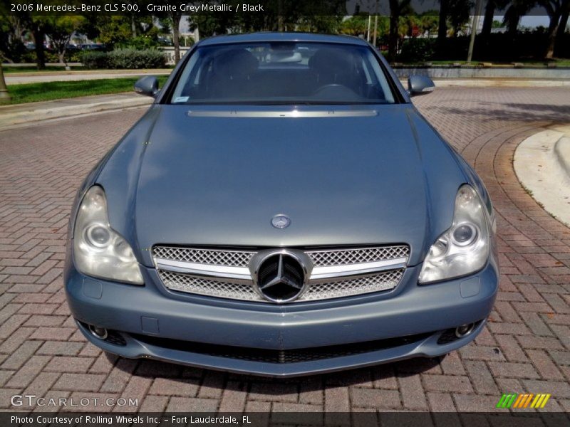 Granite Grey Metallic / Black 2006 Mercedes-Benz CLS 500