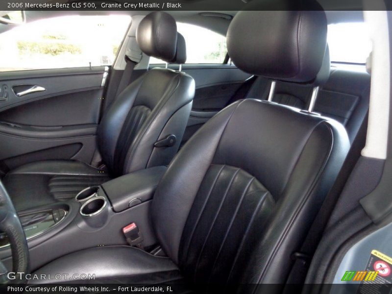 Granite Grey Metallic / Black 2006 Mercedes-Benz CLS 500