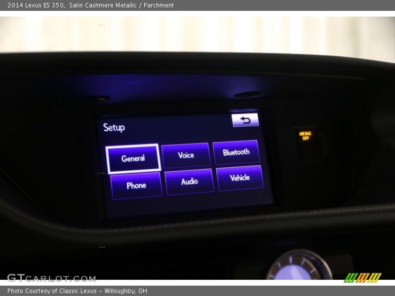 Satin Cashmere Metallic / Parchment 2014 Lexus ES 350