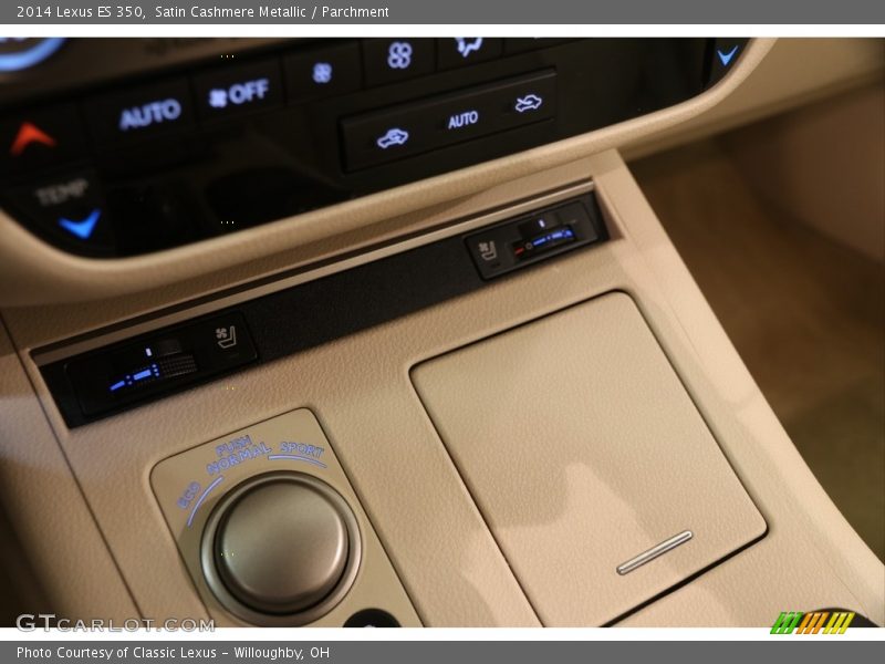 Satin Cashmere Metallic / Parchment 2014 Lexus ES 350