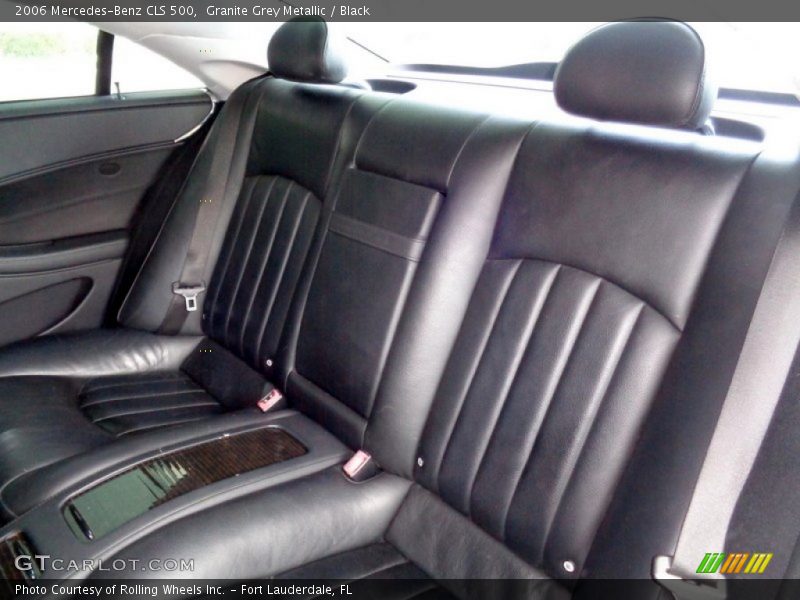 Granite Grey Metallic / Black 2006 Mercedes-Benz CLS 500