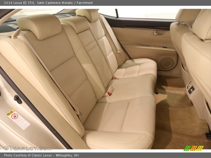 Satin Cashmere Metallic / Parchment 2014 Lexus ES 350