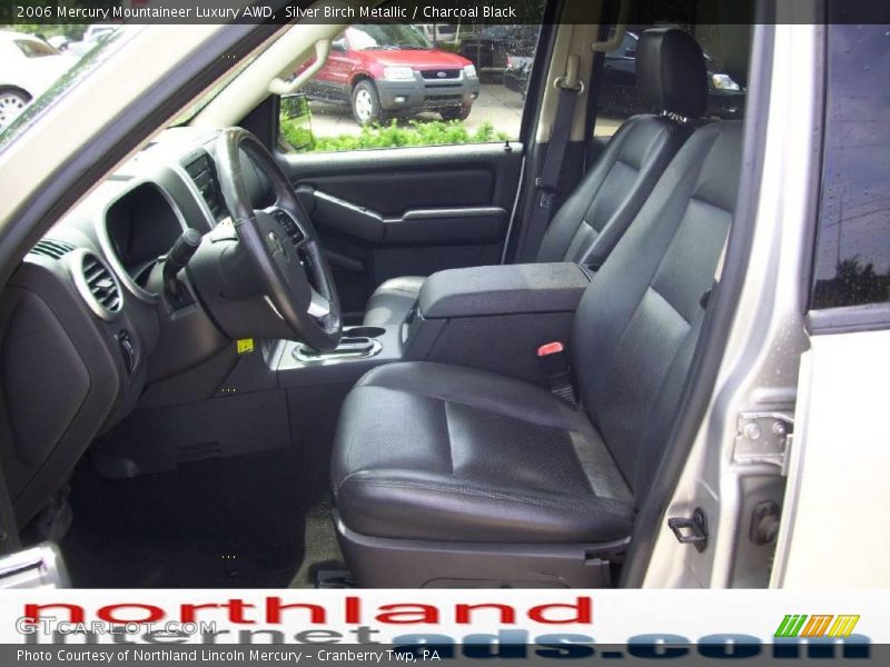 Silver Birch Metallic / Charcoal Black 2006 Mercury Mountaineer Luxury AWD