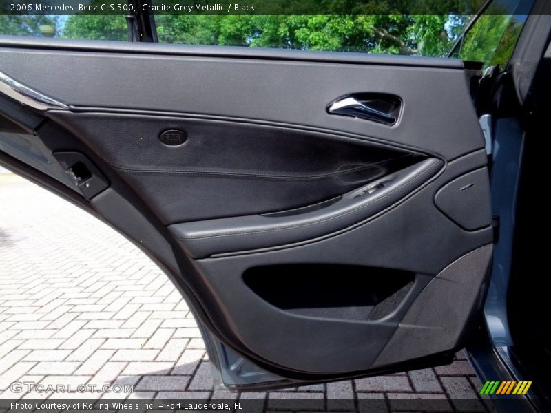 Granite Grey Metallic / Black 2006 Mercedes-Benz CLS 500