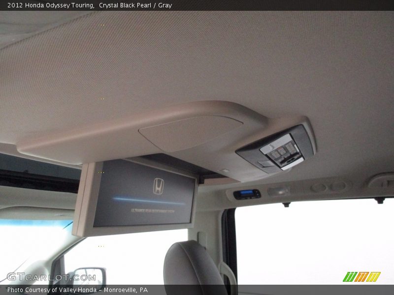 Crystal Black Pearl / Gray 2012 Honda Odyssey Touring