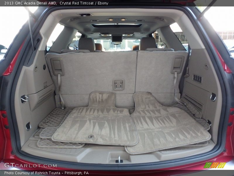 Crystal Red Tintcoat / Ebony 2013 GMC Acadia Denali AWD