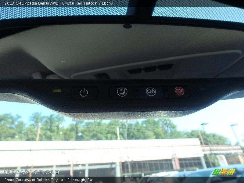 Crystal Red Tintcoat / Ebony 2013 GMC Acadia Denali AWD