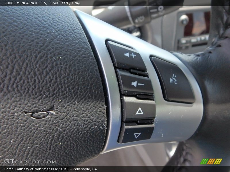 Silver Pearl / Gray 2008 Saturn Aura XE 3.5
