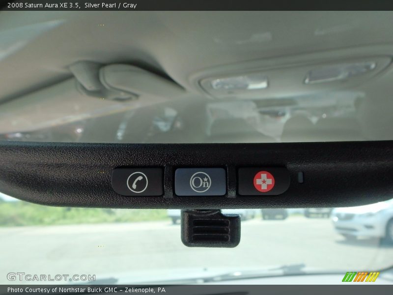 Silver Pearl / Gray 2008 Saturn Aura XE 3.5