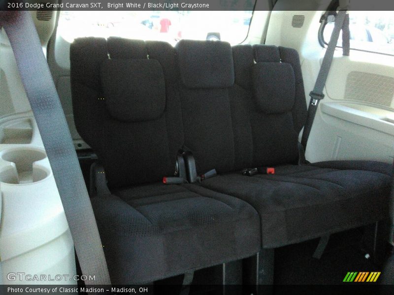 Bright White / Black/Light Graystone 2016 Dodge Grand Caravan SXT