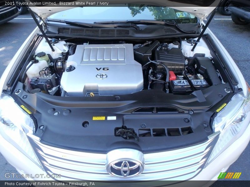 Blizzard White Pearl / Ivory 2011 Toyota Avalon Limited