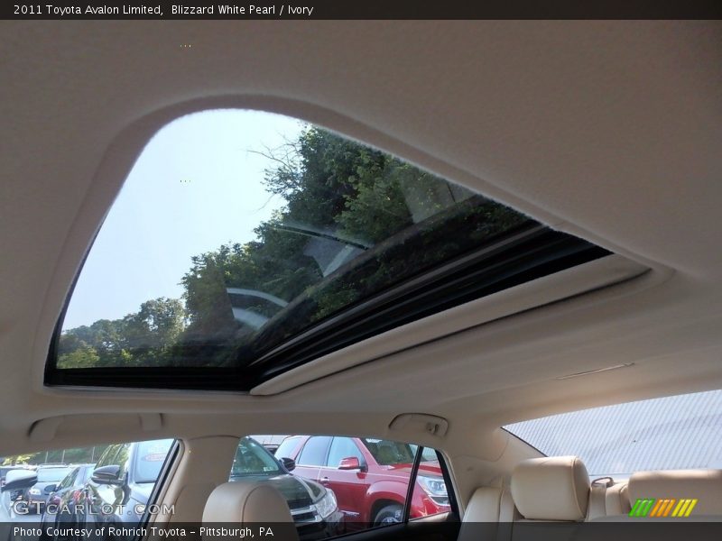 Blizzard White Pearl / Ivory 2011 Toyota Avalon Limited