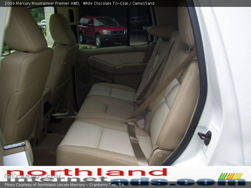 White Chocolate Tri-Coat / Camel/Sand 2009 Mercury Mountaineer Premier AWD