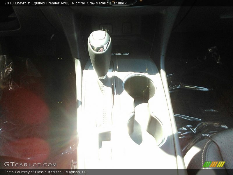 Nightfall Gray Metallic / Jet Black 2018 Chevrolet Equinox Premier AWD