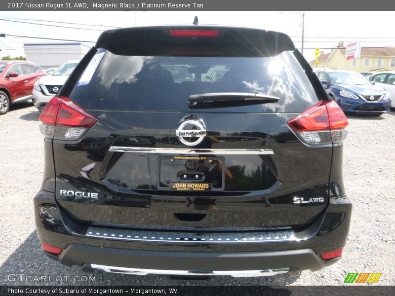 Magnetic Black / Platinum Reserve Tan 2017 Nissan Rogue SL AWD