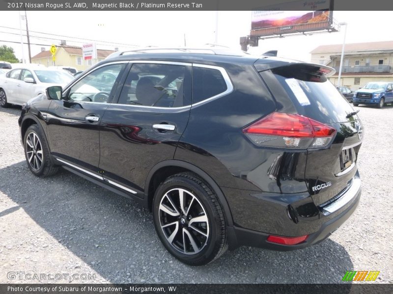 Magnetic Black / Platinum Reserve Tan 2017 Nissan Rogue SL AWD