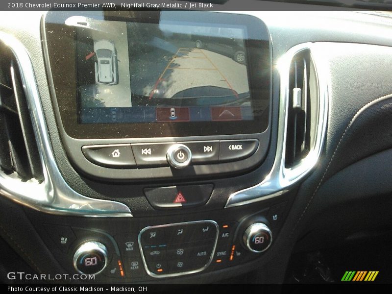 Nightfall Gray Metallic / Jet Black 2018 Chevrolet Equinox Premier AWD