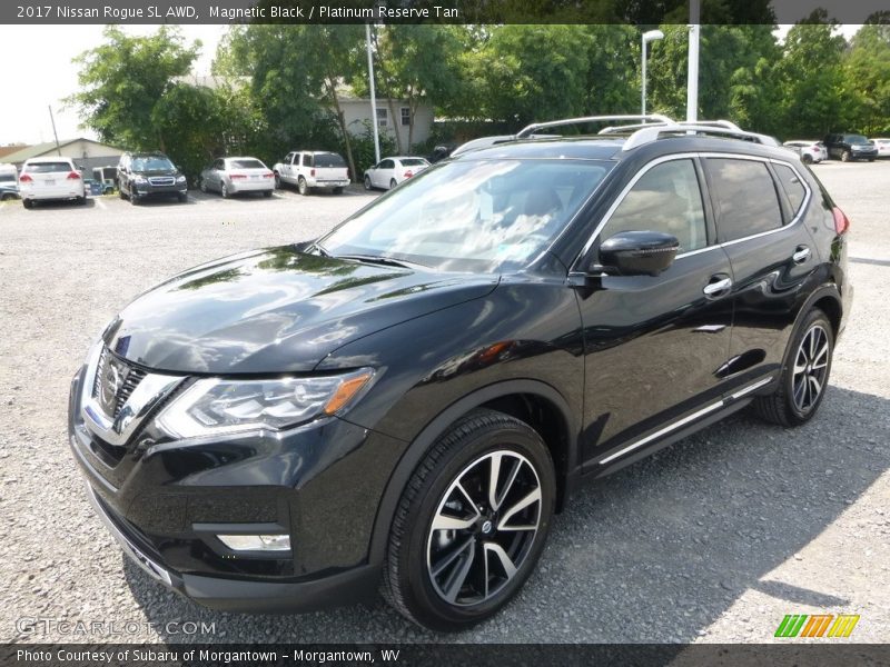 Magnetic Black / Platinum Reserve Tan 2017 Nissan Rogue SL AWD