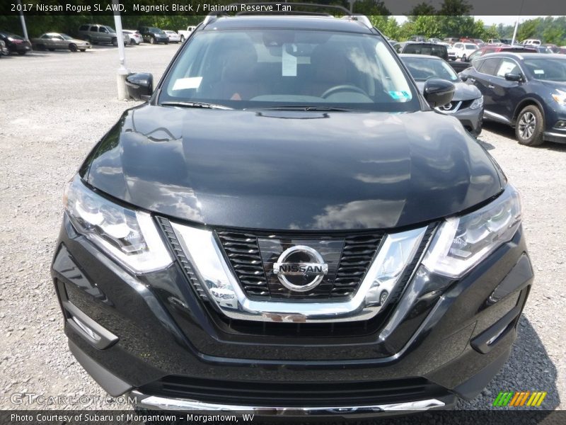 Magnetic Black / Platinum Reserve Tan 2017 Nissan Rogue SL AWD