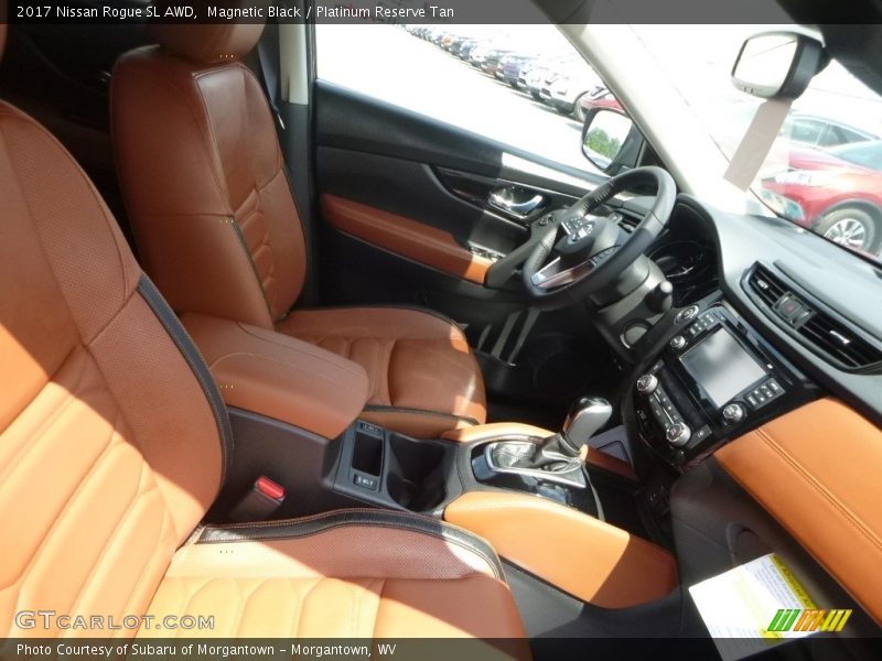 Magnetic Black / Platinum Reserve Tan 2017 Nissan Rogue SL AWD