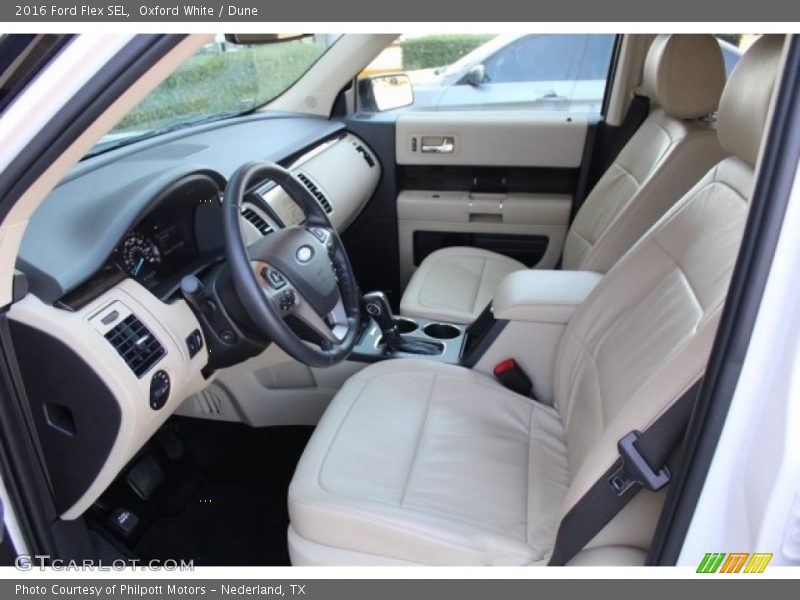  2016 Flex SEL Dune Interior