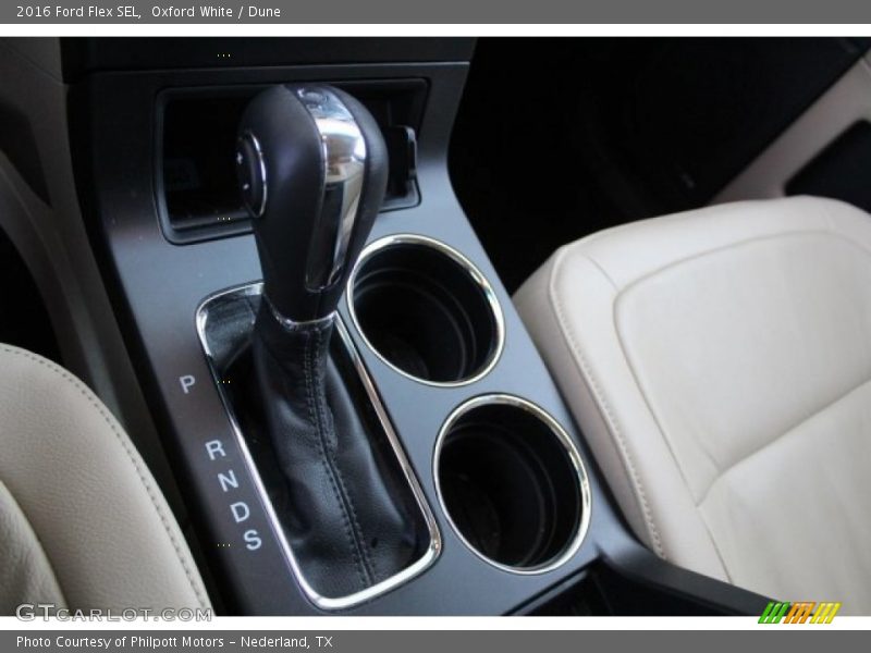 Oxford White / Dune 2016 Ford Flex SEL