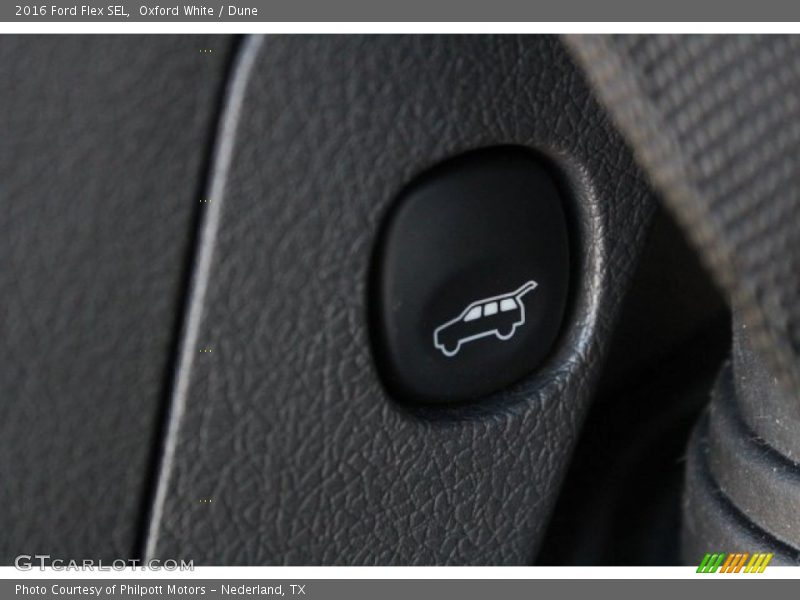 Oxford White / Dune 2016 Ford Flex SEL