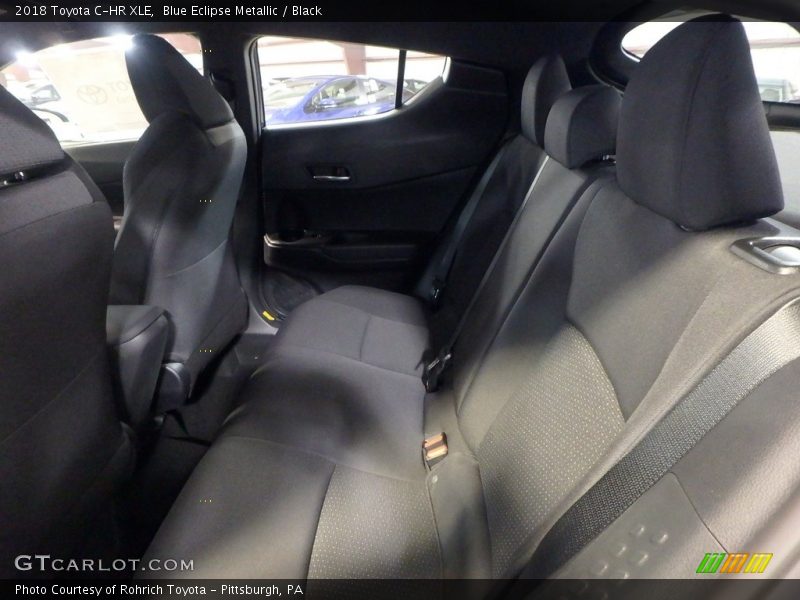 Blue Eclipse Metallic / Black 2018 Toyota C-HR XLE