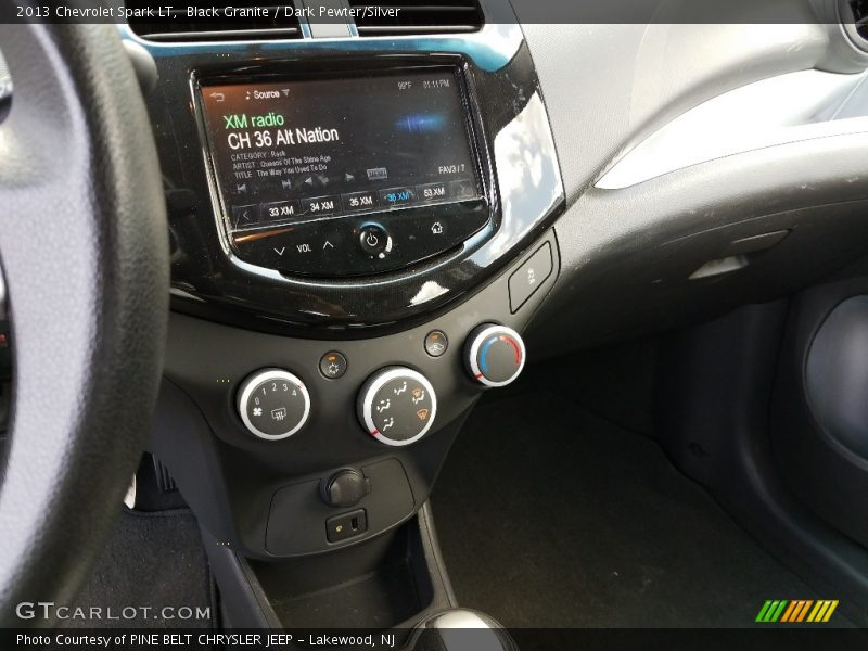 Black Granite / Dark Pewter/Silver 2013 Chevrolet Spark LT