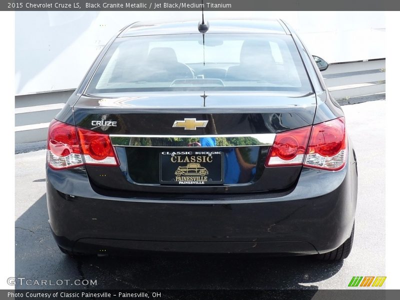 Black Granite Metallic / Jet Black/Medium Titanium 2015 Chevrolet Cruze LS